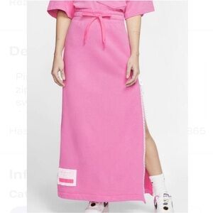 Nike Pink Maxi Skirt